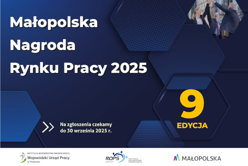 Zdjęcie artykułu Konkurs "Małopolska Nagroda Rynku Pracy 2025"