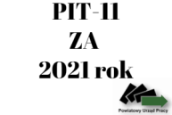 Obrazek dla: PIT-11 za 2021 rok